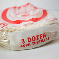 3 doz corn tortillas